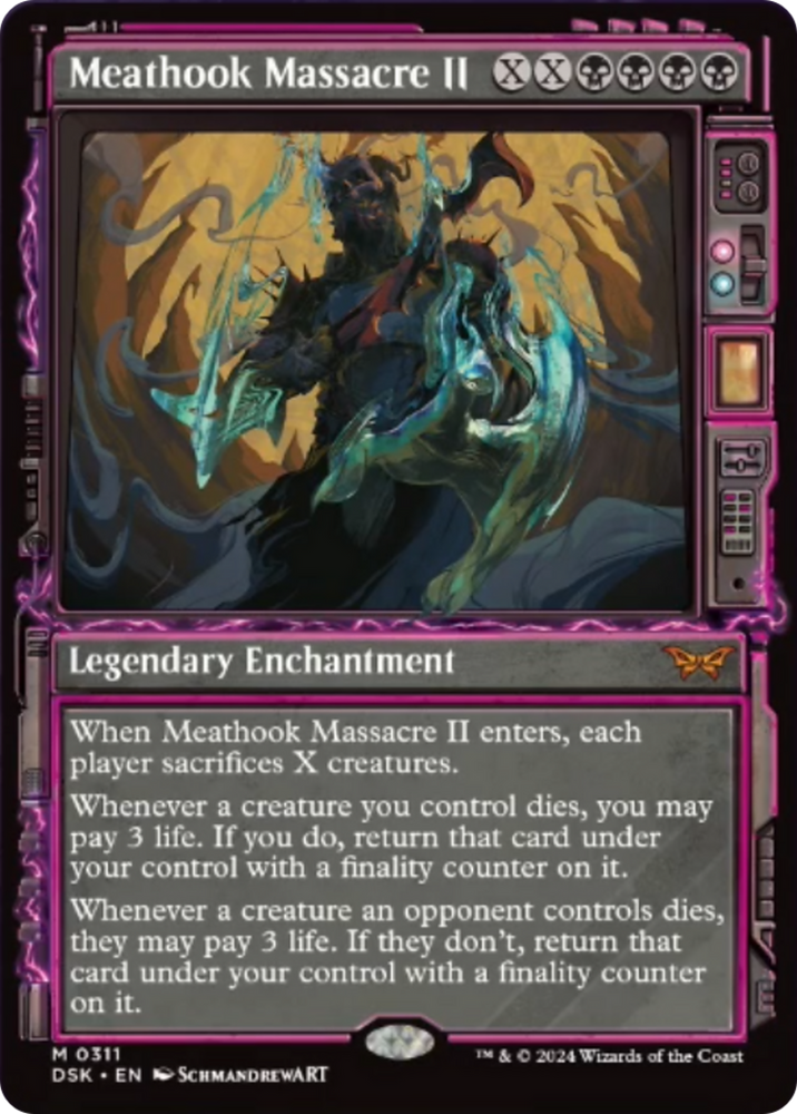 Meathook Massacre II (Showcase) [Duskmourn: House of Horror] Magic: The Gathering
