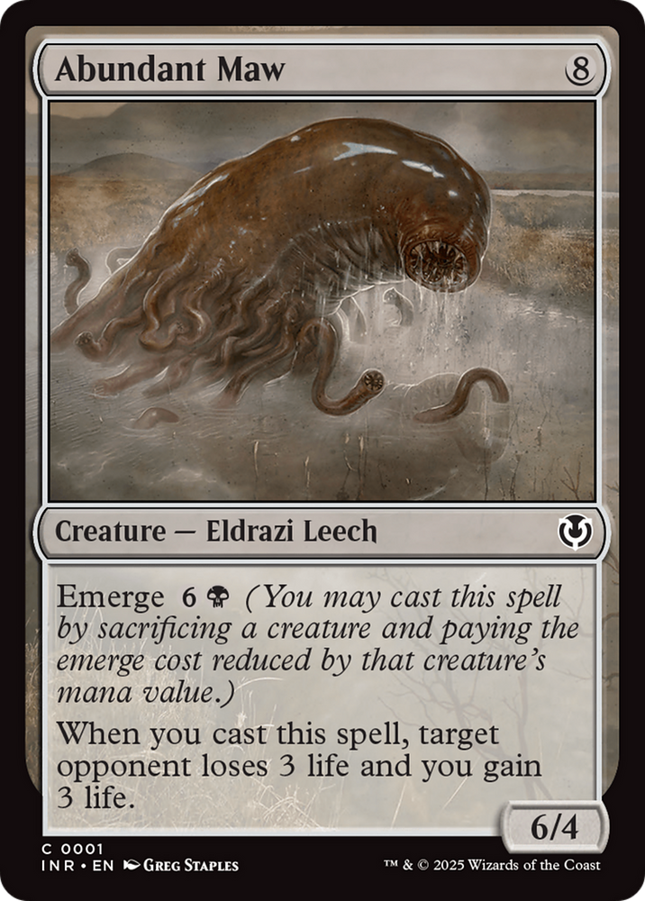 Abundant Maw [Innistrad Remastered] Magic: The Gathering