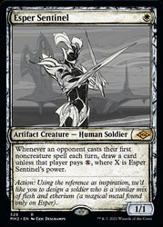 Esper Sentinel (Sketch) [Modern Horizons 2] Magic: The Gathering
