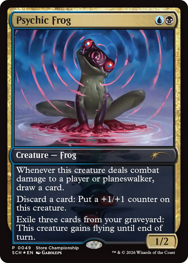 Psychic Frog [Store Championships 2026] Magic: The Gathering