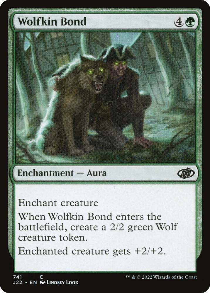 Wolfkin Bond [Jumpstart 2022] Magic: The Gathering