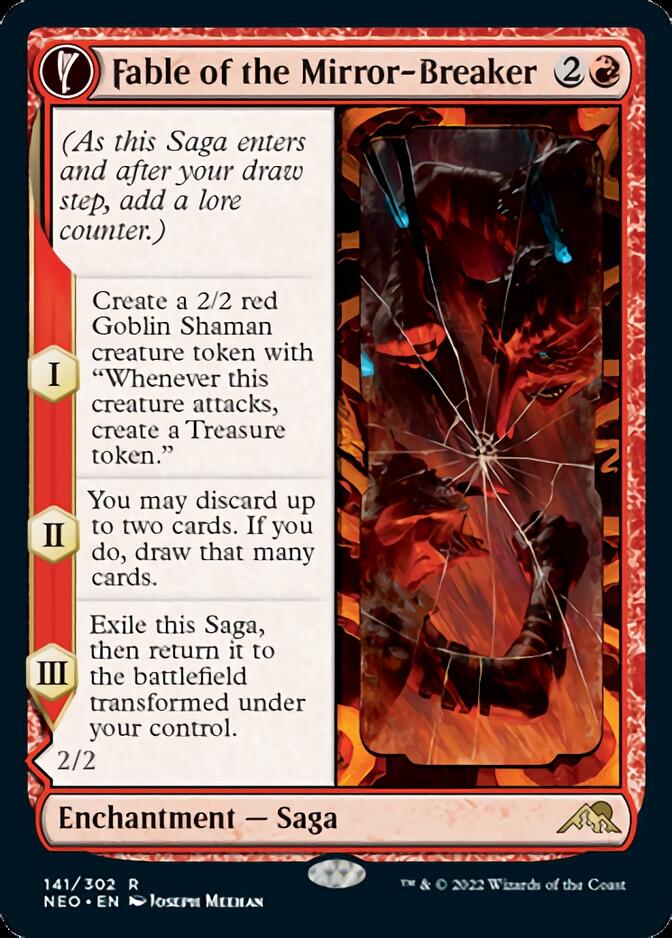 Fable of the Mirror-Breaker // Reflection of Kiki-Jiki [Kamigawa: Neon Dynasty] Magic: The Gathering