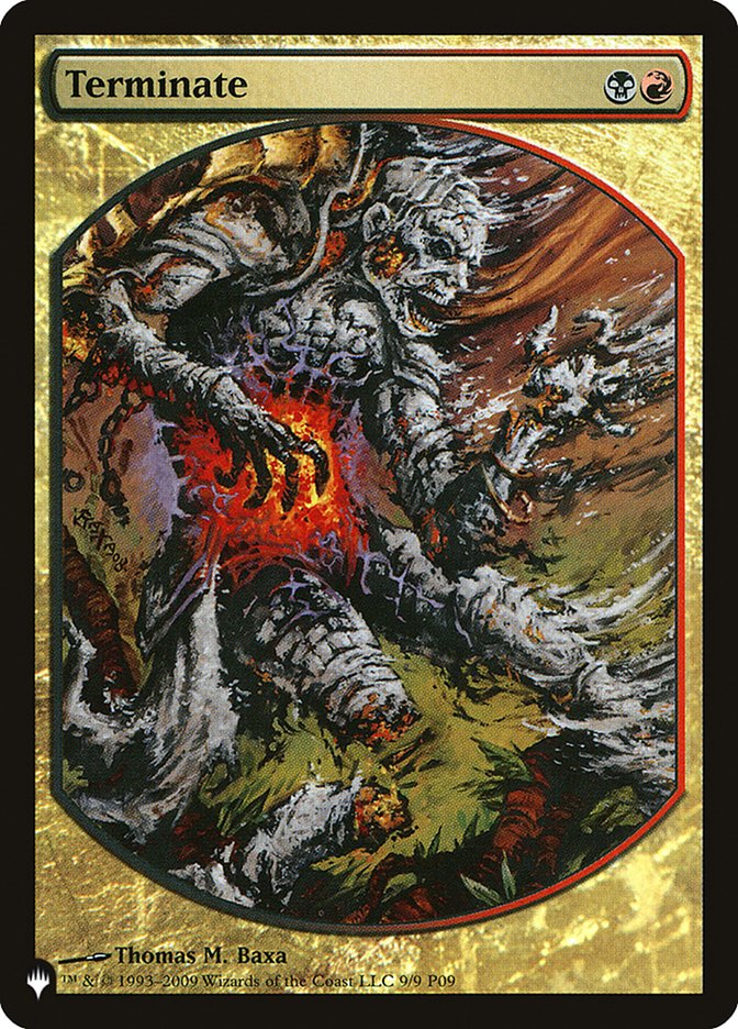 Terminate [The List] Magic: The Gathering