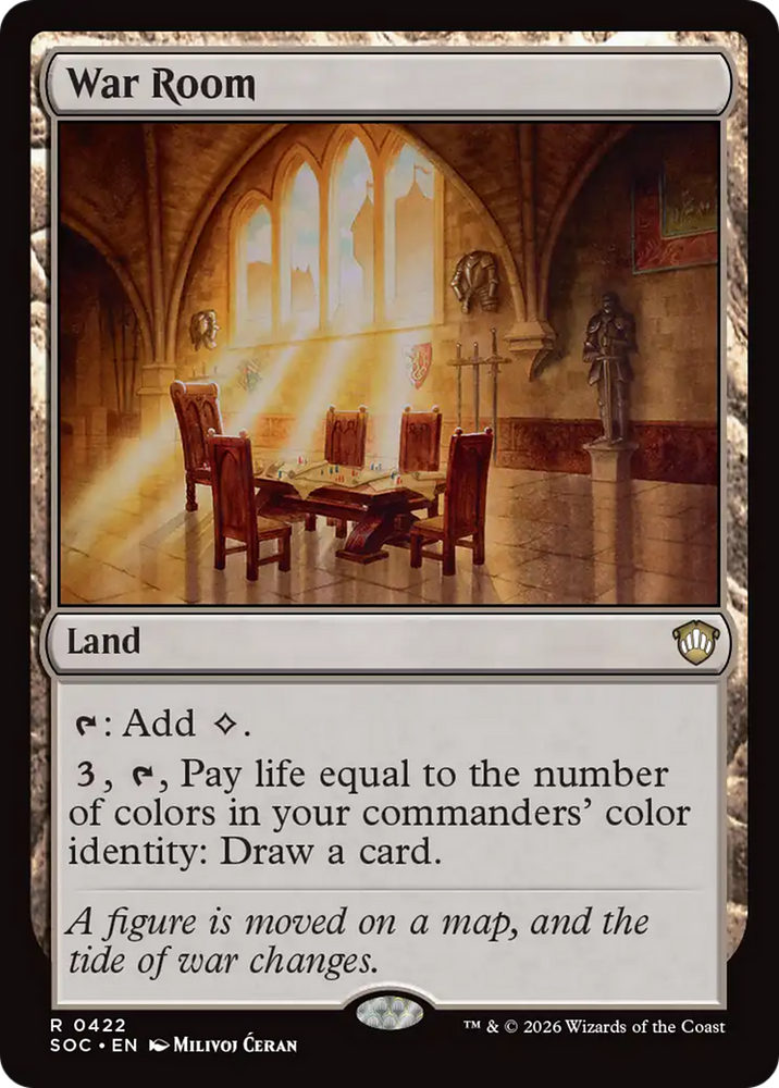 War Room [Secrets of Strixhaven Commander] Magic: The Gathering