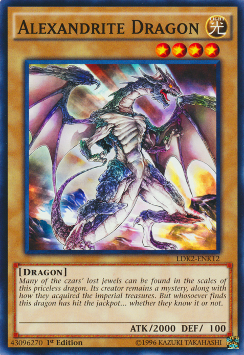 Alexandrite Dragon [LDK2-ENK12] Common Yu-Gi-Oh!