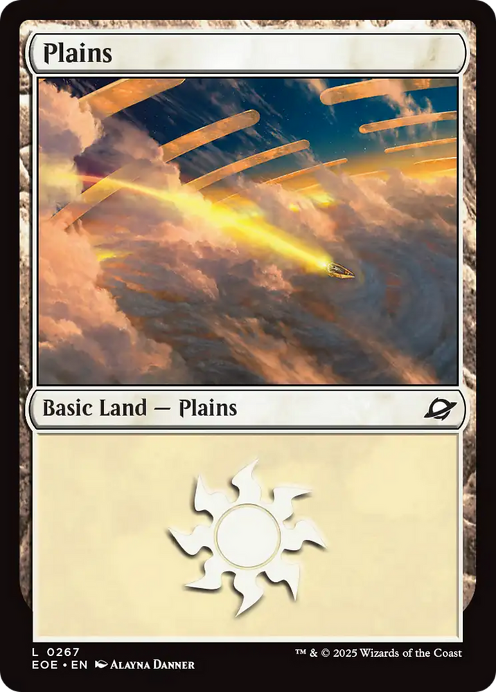 Plains (0267) [Edge of Eternities] Magic: The Gathering