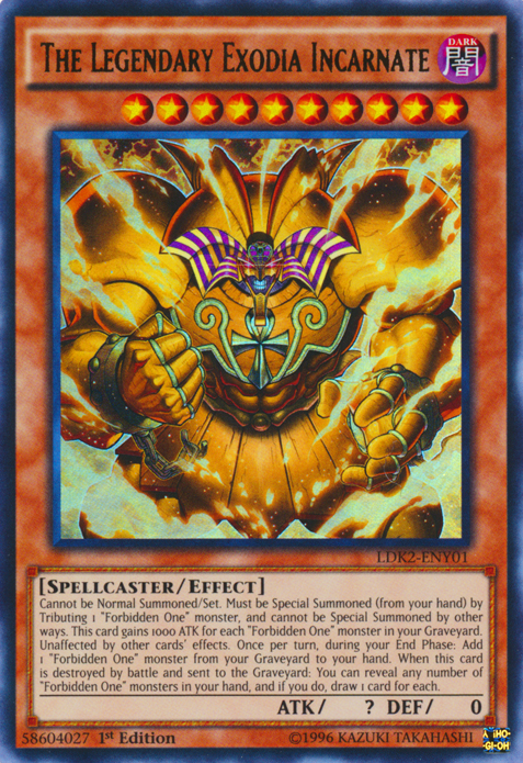 The Legendary Exodia Incarnate [LDK2-ENY01] Ultra Rare Yu-Gi-Oh!