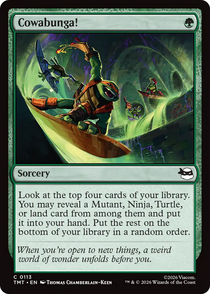 Cowabunga! [Teenage Mutant Ninja Turtles] Magic: The Gathering