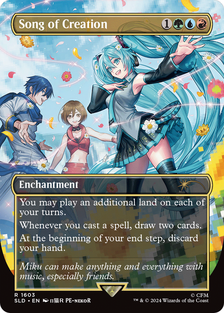 Song of Creation [Secret Lair Drop Series] Magic: The Gathering