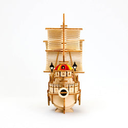 Wa-gu-mi One Piece Thousand Sunny Ship Model Wooden 3D Puzzl