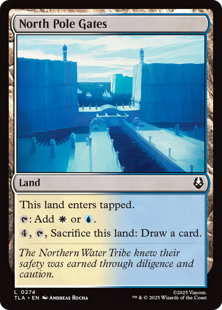 North Pole Gates [Avatar: The Last Airbender] Magic: The Gathering
