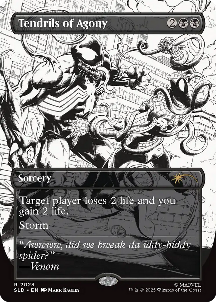 Tendrils of Agony (2023) [Secret Lair Drop Series] Magic: The Gathering