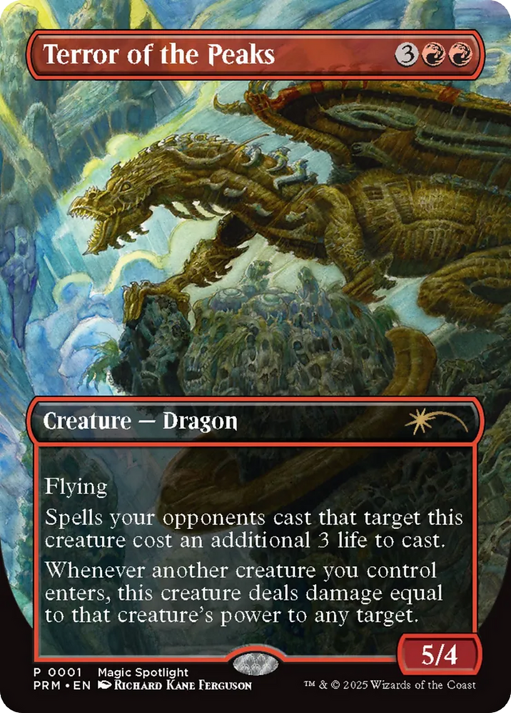 Terror of the Peaks [Spotlight Series] Magic: The Gathering