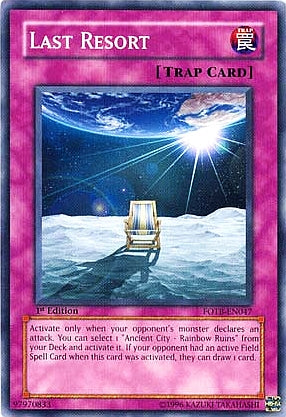 Last Resort [FOTB-EN047] Common Yu-Gi-Oh!