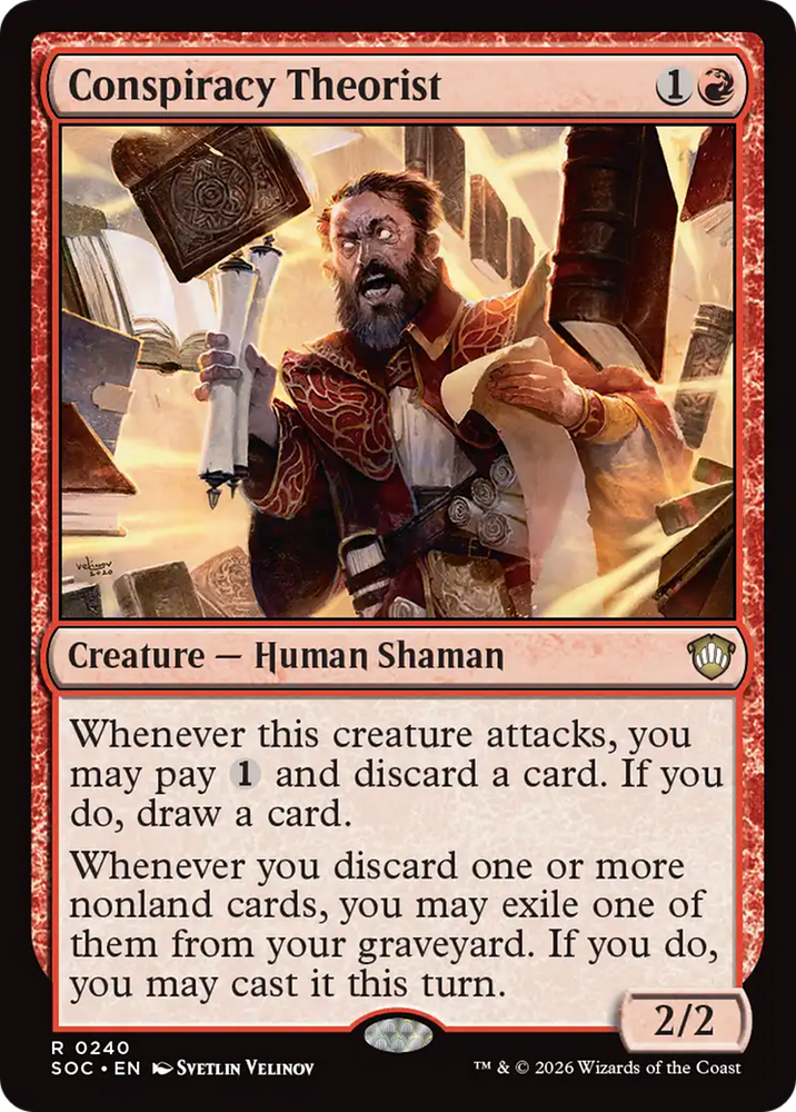 Conspiracy Theorist [Secrets of Strixhaven Commander] Magic: The Gathering
