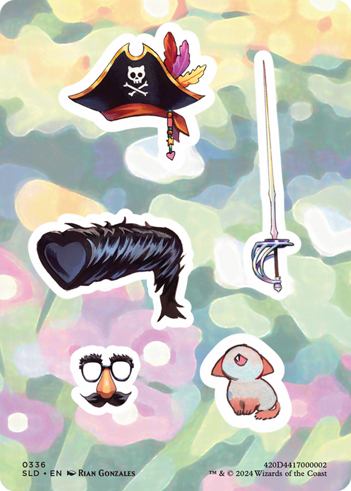 Sticker Sheet (0336) [Secret Lair Drop Series] Magic: The Gathering