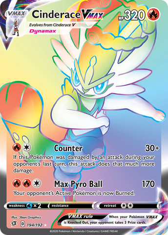 Cinderace VMAX (194/192) [Sword & Shield: Rebel Clash] Pokémon