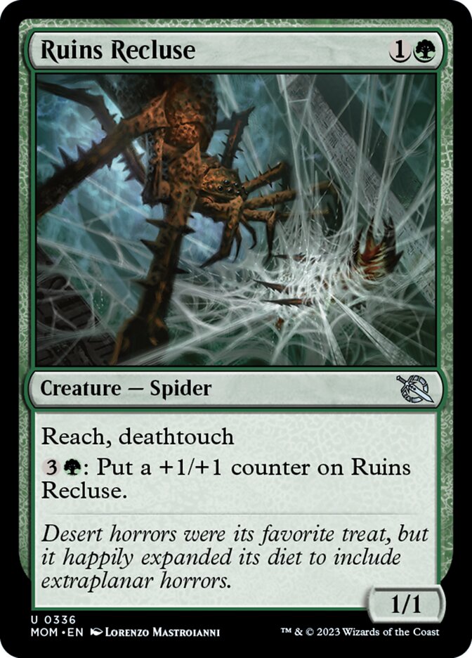 Ruins Recluse [March of the Machine] Magic: The Gathering