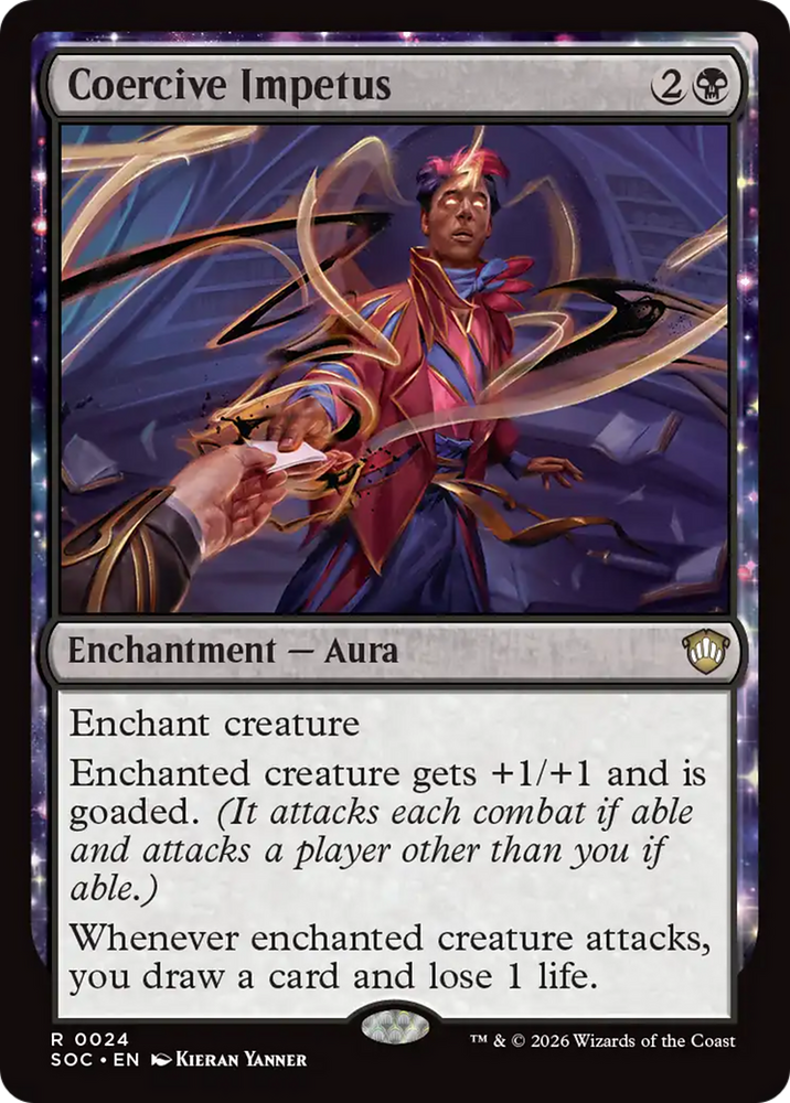 Coercive Impetus [Secrets of Strixhaven Commander] Magic: The Gathering