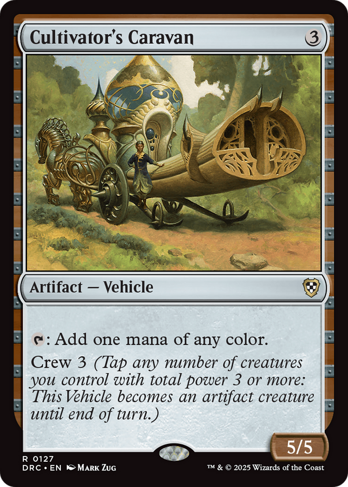 Cultivator's Caravan [Aetherdrift Commander] Magic: The Gathering