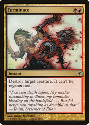 Terminate [Duel Decks: Sorin vs. Tibalt] Magic: The Gathering