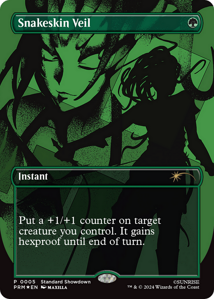 Snakeskin Veil [Standard Showdown Promos] Magic: The Gathering