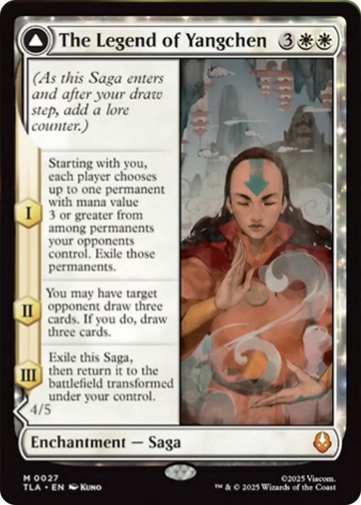 The Legend of Yangchen [Avatar: The Last Airbender] Magic: The Gathering