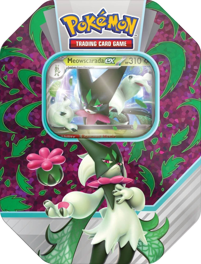 Paldea Partners Tin (Meowscarada ex) (International Version) Pokémon