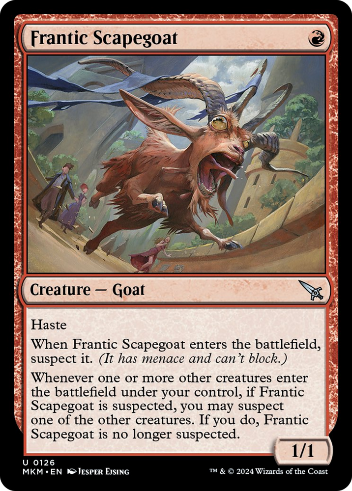 Frantic Scapegoat [Murders at Karlov Manor] Magic: The Gathering