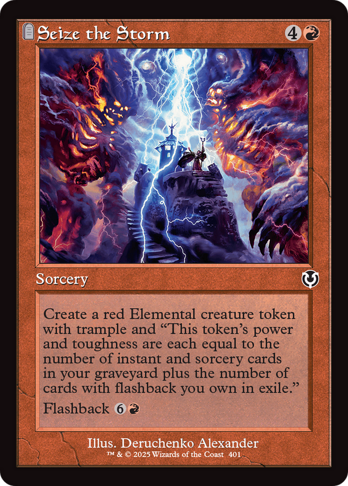 Seize the Storm (Retro Frame) [Innistrad Remastered] Magic: The Gathering