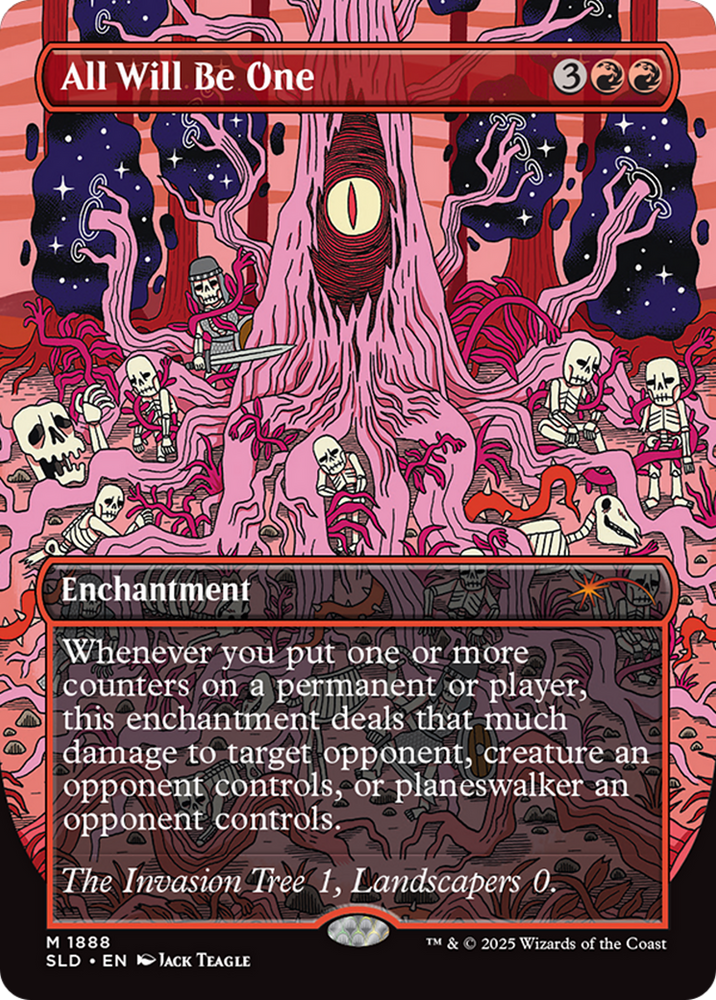 All Will Be One (Rainbow Foil) [Secret Lair Drop Series] Magic: The Gathering