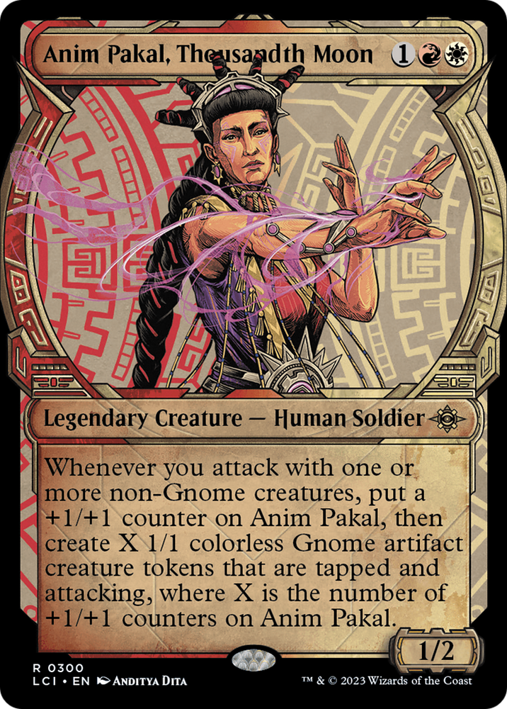 Anim Pakal, Thousandth Moon (Showcase) [The Lost Caverns of Ixalan] Magic: The Gathering