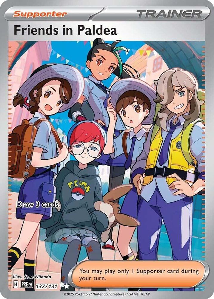 Friends in Paldea (137/131) [Scarlet & Violet: Prismatic Evolutions] Pokémon