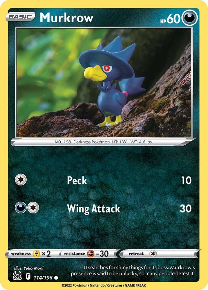 Murkrow (114/196) [Sword & Shield: Lost Origin] Pokémon
