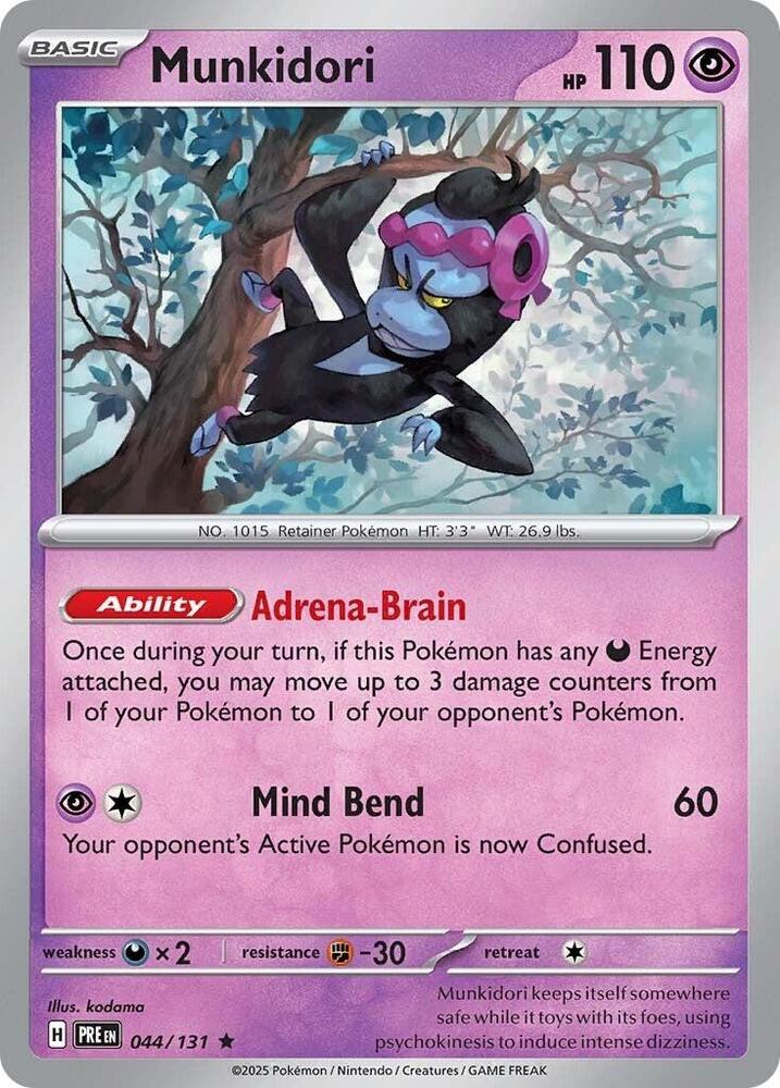 Munkidori (044/131) [Scarlet & Violet: Prismatic Evolutions] Pokémon