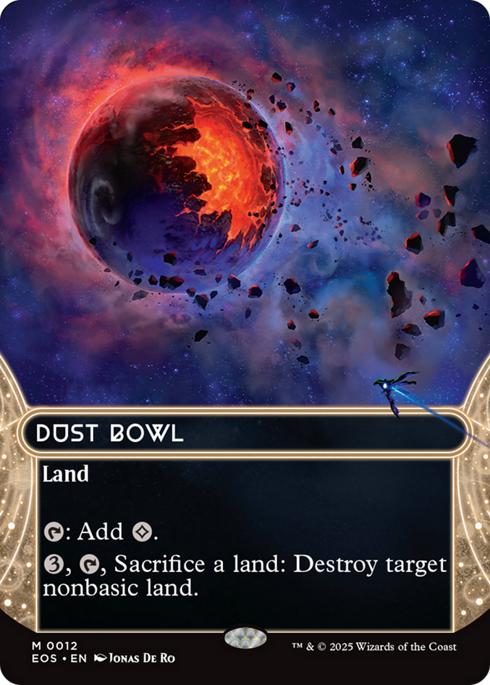 Dust Bowl (0012) (Borderless) [Edge of Eternities: Stellar Sights] Magic: The Gathering