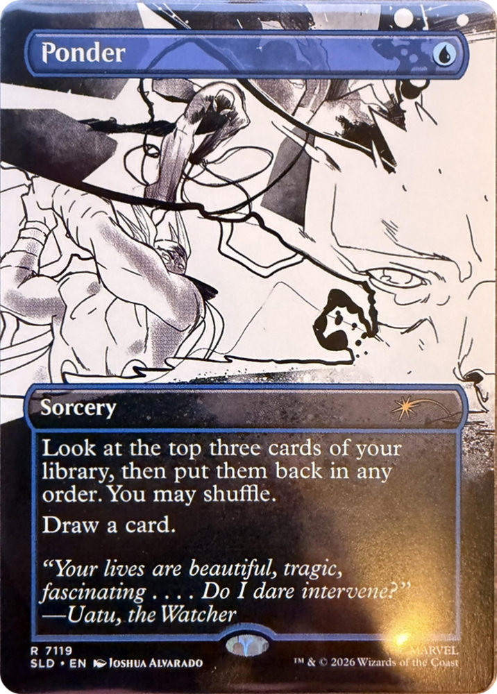 Ponder (7119) [Secret Lair Drop Series] Magic: The Gathering
