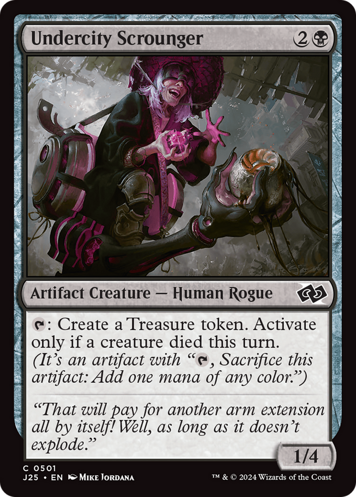 Undercity Scrounger [Foundations Jumpstart] Magic: The Gathering