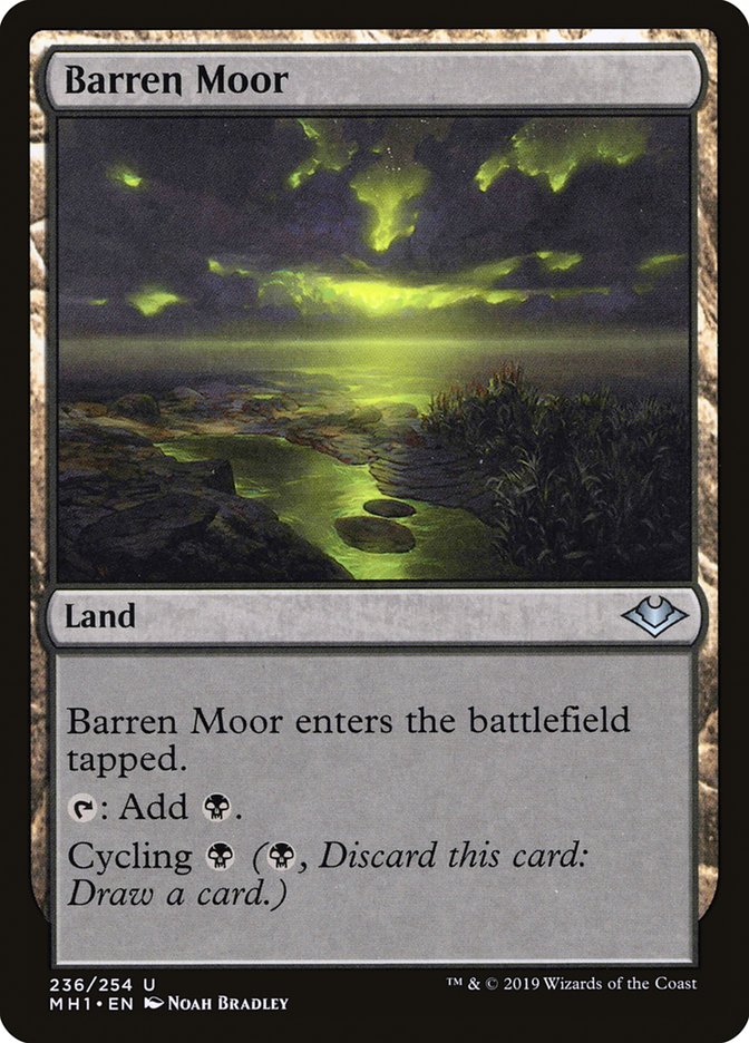 Barren Moor [Modern Horizons] Magic: The Gathering