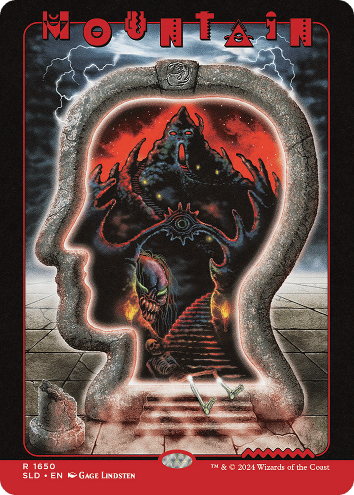Mountain (1650) (Rainbow Foil) [Secret Lair Drop Series] Magic: The Gathering