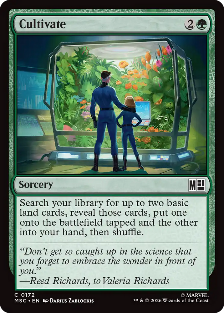 Cultivate [Marvel Super Heroes Commander] Magic: The Gathering