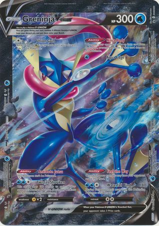 Greninja V-Union (Jumbo Card) [Sword & Shield: Black Star Promos] Pokémon