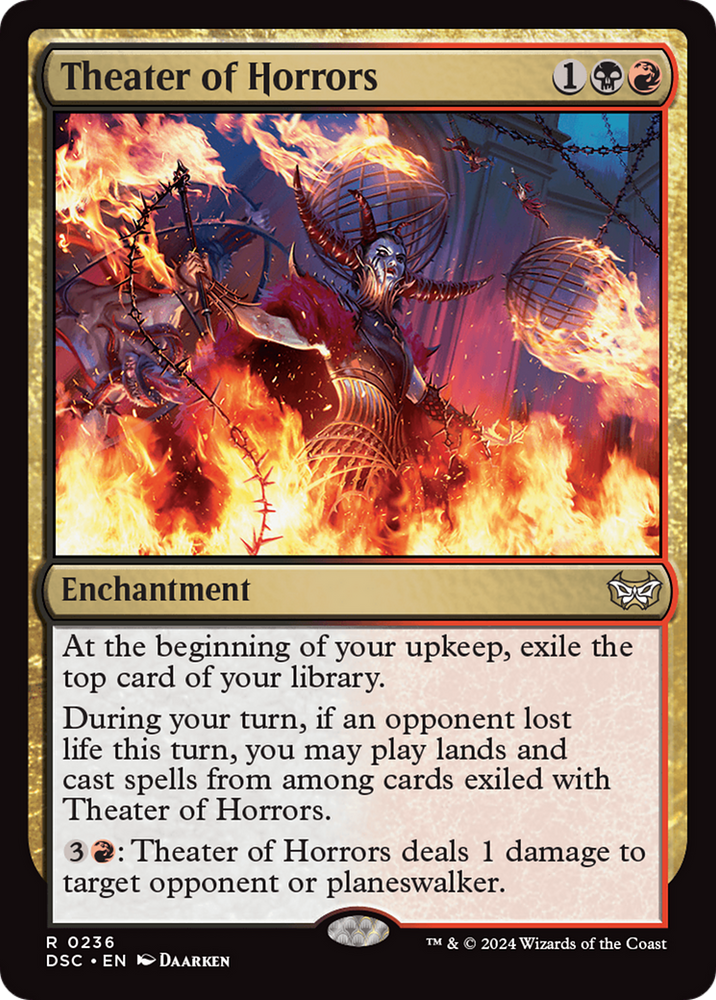 Theater of Horrors [Duskmourn: House of Horror Commander] Magic: The Gathering
