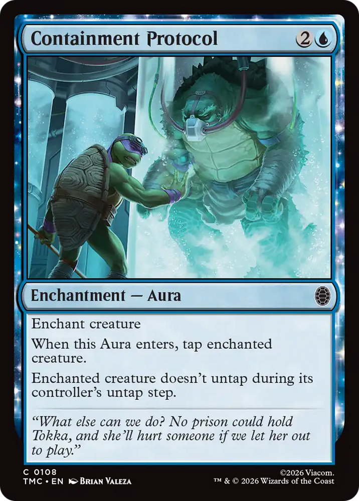 Containment Protocol [Teenage Mutant Ninja Turtles Commander] Magic: The Gathering