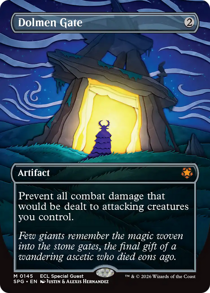 Dolmen Gate (Borderless) [Lorwyn Eclipsed Special Guests] Magic: The Gathering