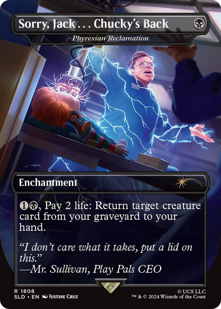 Sorry, Jack . . . Chucky's Back - Phyrexian Reclamation [Secret Lair Drop Series] Magic: The Gathering