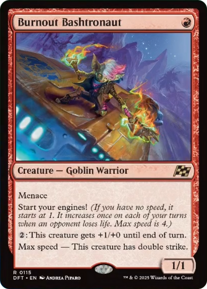 Burnout Bashtronaut [Aetherdrift] Magic: The Gathering