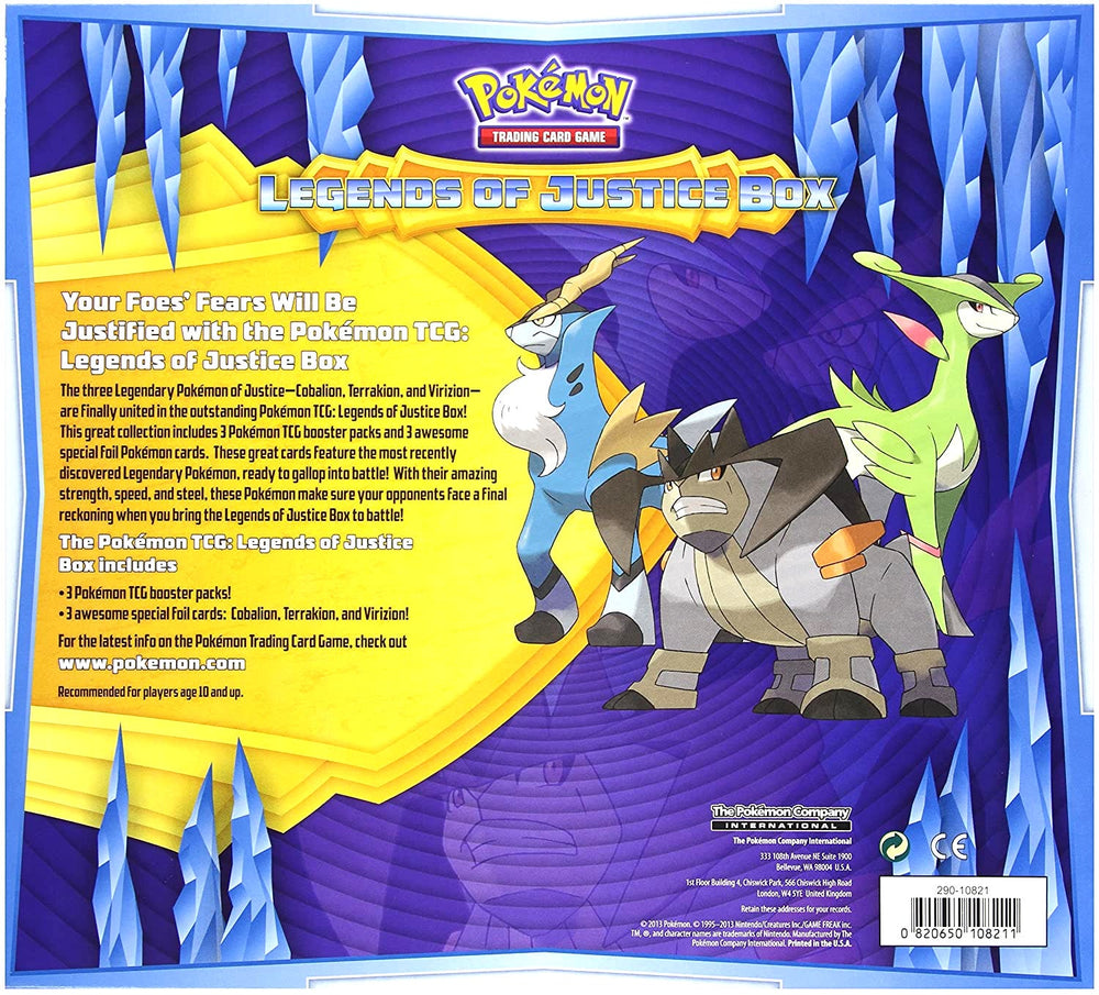 Black & White - Legends of Justice Box Pokémon
