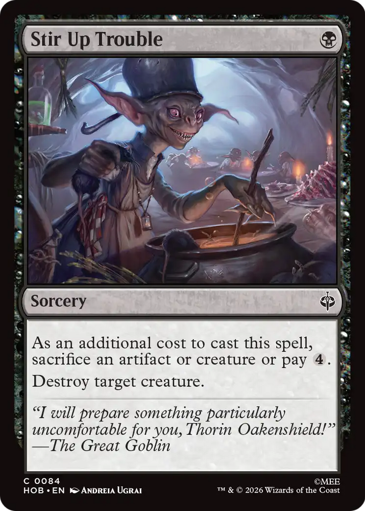 Stir Up Trouble [The Hobbit] Magic: The Gathering