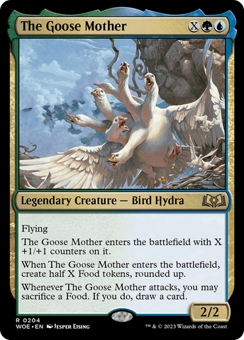 The Goose Mother [Wilds of Eldraine] Magic: The Gathering